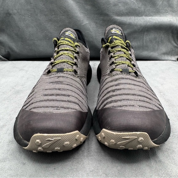 Brooks PureGrit 8 Men’s Trail Running Shoes Size 12 Black/Gray - Picture 9 of 15